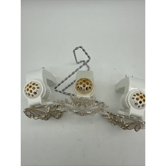 3 Bath & Body Works Christmas Wallflower Plug Ins 2 Christmas Trees Snowflake - Picture 4 of 4